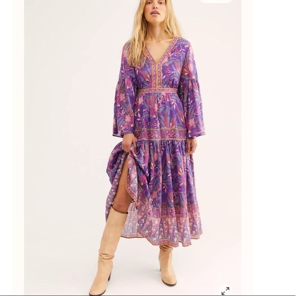 NWOT Spell & The Gypsy Bianca Maxi Gown - Picture 2 of 7